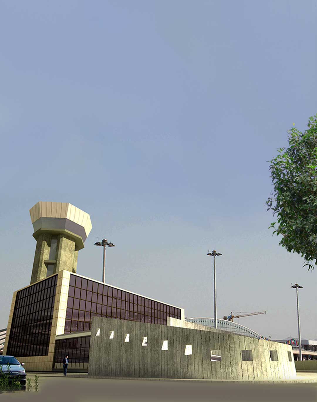 برج مراقبت-فرودگاه بین المللی امام خمینی-تهران - 0
